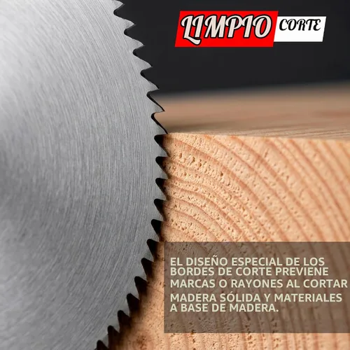 Vista 4 de Hoja de sierra circular de 3 pulgadas para madera, madera contrachapada, laminado, paneles de yeso, plástico – Hoja de sierra circular de corte