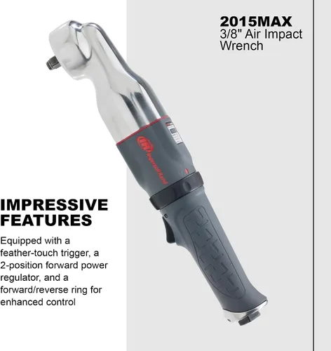 Vista 4 de Llave de trinquete de impacto de bajo perfil, cabeza de martillo de 3/8" (2015MAX) de Ingersoll Rand