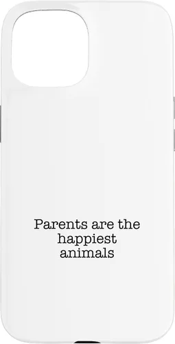 Vista 6 de iPhone 16 Parents are the happiest animals Case