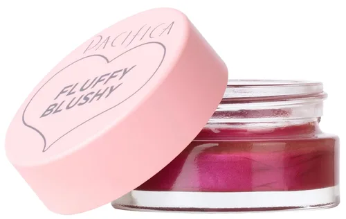 Vista 15 de Pacifica Rubor cremoso esponjoso – Maquillaje facial – Color de mejillas y labios, color fucsia brillante batido al aire para mejillas y labios