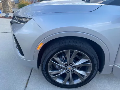 Vista 3 de iJDMTOY Kit de Luces Marcadoras Laterales LED Ámbar de Lente Transparente para Parachoques Compatible con Cadillac ATS 2013-2014, Cadillac XT5 2017