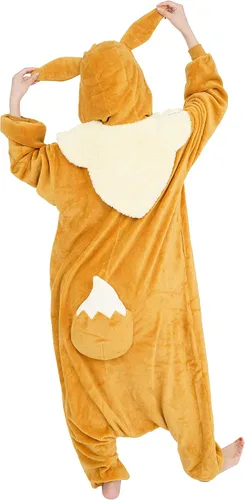 Vista 4 de SAZAC Kigurumi - Pokemon - Eevee - Mono de Halloween
