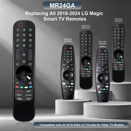 Vista 3 de Replacement for LG TV Remote, for 2019-2025 LG Remote Control for Smart TVs