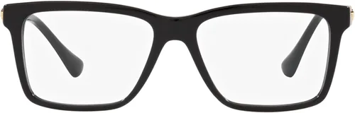 Vista 3 de Versace VE 3328 GB1 - Lentes rectangulares (plástico, 2.205 in), color negro, Negro