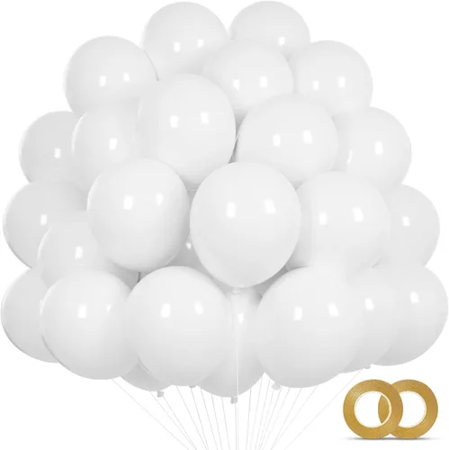 Vista 32 de 110 globos negros pequeños de látex negro de 5 pulgadas, mini globos negros gruesos de cumpleaños para decoración de bodas, baby shower. B01-negro