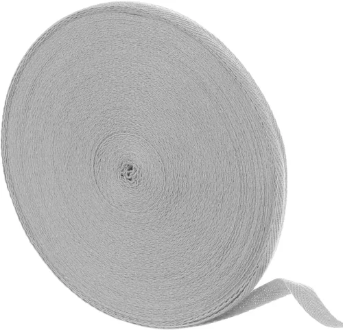 Vista 77 de uxcell Cinta de sarga de algodón de 50 yardas, cinta de espiga de 3/8 pulgadas para coser ropa, manualidades (azul)