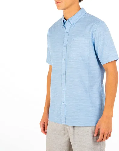 Vista 3 de Hurley One & Only - Camisa de manga corta abotonada para hombre
