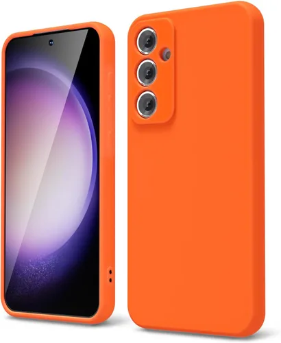 Vista 107 de oakxco Funda para teléfono Samsung Galaxy S8 de silicona líquida, delgada y fina de gel de goma suave TPU cubierta protectora simple llana