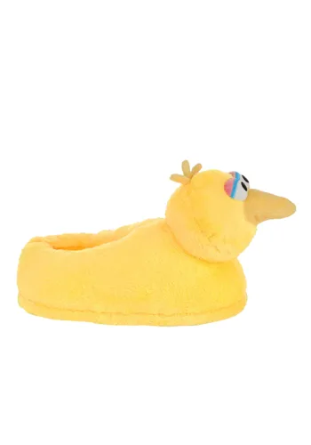 Vista 4 de Pantuflas de peluche para adulto de Big Bird de Plaza Sésamo Multicolor