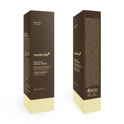 Vista 6 de Medicube Deep Reviving Bakuchiol Retinol Suero Facial - Suero Facial Anti-Envejecimiento de 4ª Generación de Retinol y Bakuchiol - Combate Líneas