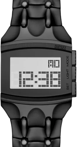 Vista 2 de Diesel All-Gender Croco Digi Stainless Steel Digital Watch
