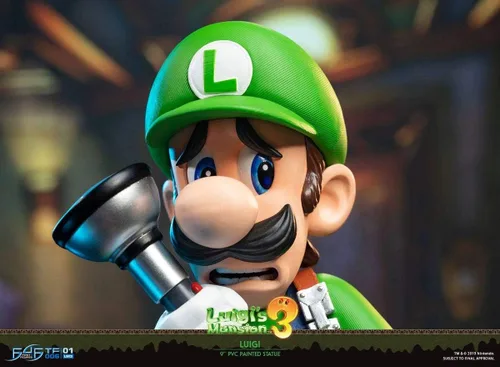 Vista 6 de First4Figures Luigi's Mansion Luigi (estándar) - Figura coleccionable de PVC