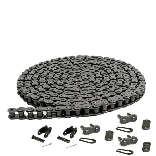 Vista 12 de 41 cadena de rodillos, 3 pies con 1 eslabón conector, para Go-karts, scooters, minibicicletas.