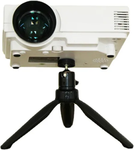 Vista 7 de Soporte de trípode para mini proyector compatible con APEMAN, DR. J Upgrade, DBPOWER, Anker, Artlii, LoongSon, AAXA Technologies y la mayoría