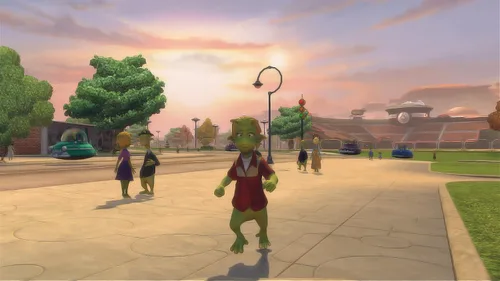 Vista 9 de Planet 51 (PS3) UK IMPORT