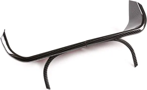 Vista 7 de Cubierta decorativa para tablero de instrumentos de automóvil ABS para Land Rover Defender 110 2020 (estilo de fibra de carbono)