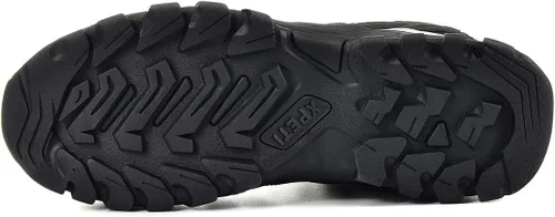 Vista 5 de XPETI -FORCE Botas tácticas medias, botas militares ligeras Negro