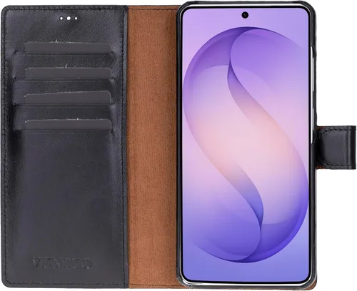 Vista 47 de Venito Florence - Funda de piel compatible con Samsung Galaxy S9, extra segura con bloqueo RFID, cartera desmontable para teléfono (gris decolorado)