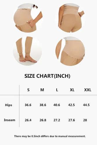 Vista 6 de Smallshow Pantalones de maternidad para mujer, ropa deportiva para entrenamiento y embarazo