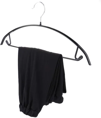 Vista 5 de Tosnail Paquete de 10 perchas antideslizantes para suéter con barra para pantalones, sin hoyuelos y arrugas para abrigo, camisa, organizador