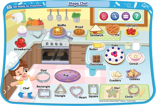 Vista 10 de VTech Escritorio de Actividades Deluxe Toca y Aprende Paquete de Expansión - Prepárate para Preescolar Prepárate para el preescolar