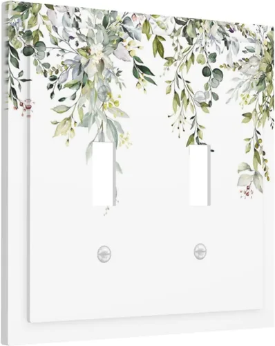 Vista 123 de Azulejos Negros Texturas Modernas Retro Marruecos 1 Gang Cubierta de Interruptor de Luz Sin Dispositivo Placa de Pared en Blanco Decorativa Placa