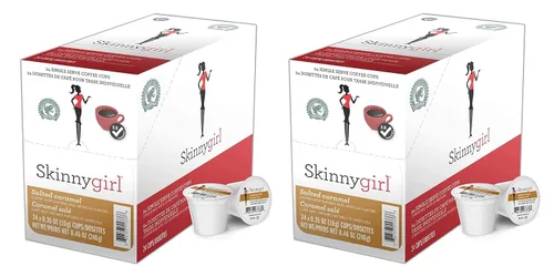 Vista 8 de Skinnygirl Cápsulas de café, americano, café tostado expreso en cápsulas individuales para cafeteras Keurig K Cup, 24