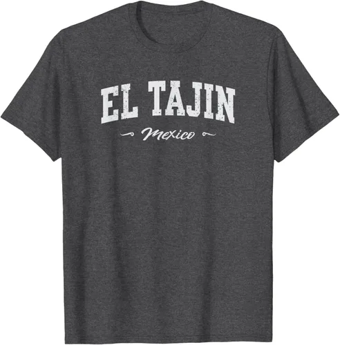 Vista 38 de Camiseta de recuerdo deportivo El Tajin Mexico, Negro