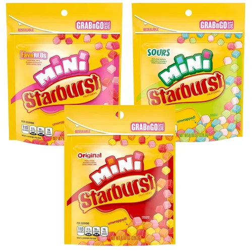 Vista 8 de Mini FaveReds Stand Up Bolsa sin envolver, 8 onzas (paquete de 1)