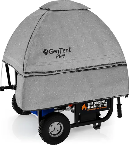 Vista 8 de GenTent 10k: Cubierta de funcionamiento del generador de la tienda, kit universal, generadores portátiles de 3000 w - 10000 w Beige