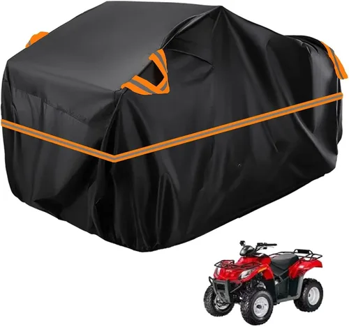Vista 197 de Cubierta para ATV impermeable compatible con Arctic Cat H1 EFI TRV Cruiser 4x4 2011, cubierta de 210D para vehículos de 4 ruedas, cubierta para quad