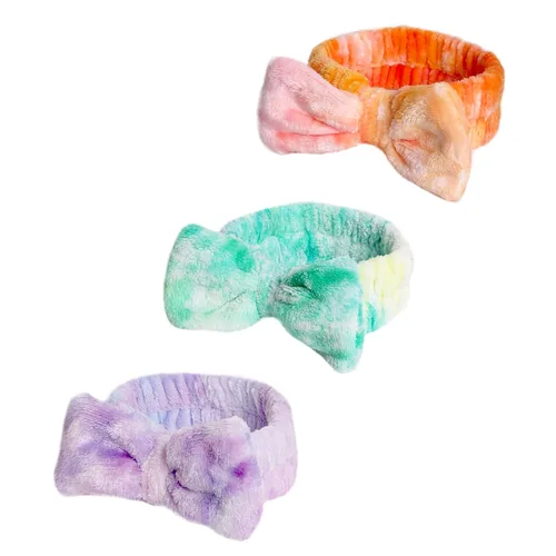 Vista 11 de WSYUB Diadema de spa, maquillaje, diademas de maquillaje esponjosas, suministros para fiestas de pijamas, diademas faciales para lavar la cara