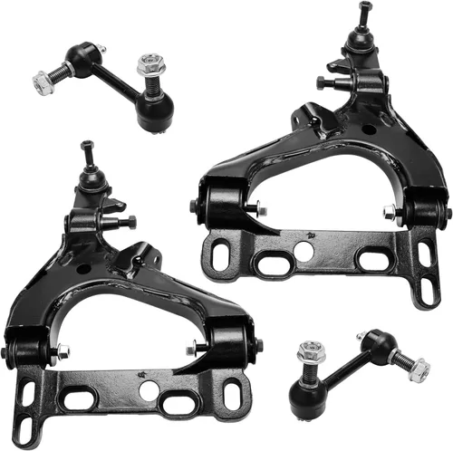 Vista 209 de Detroit Axle - Kit de brazos de control delantero para Acura 2004-2008 TSX 2003-2007 Honda Accord, 2 ensamblajes de brazos de control inferiores 2