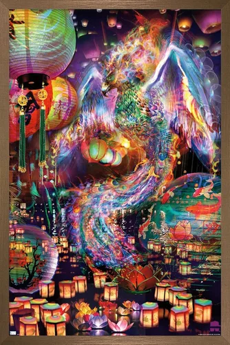 Vista 16 de Trends International Jumbie - Póster de pared de Phoenix, 14.72 x 22.37 pulgadas, versión enmarcada plateada Versión con marco plateado