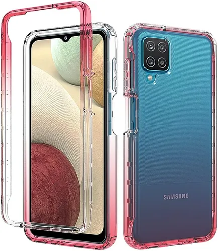 Vista 75 de Pzwoxukhov Funda para Xiaomi Poco M3 M2010J19CG M2010J19CI Caso, alta transparencia, color degradado, funda de absorción de impactos anticaída