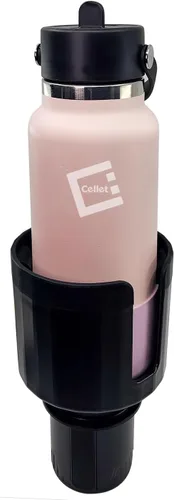 Vista 8 de Portavasos expandible para automóvil con base ajustable para botellas grandes, compatible con Hydro Flasks de 32/40 onzas