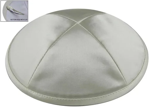Vista 7 de Zion Judaica Deluxe Satin Kippot Bulk Packs Kippas o Kippa Individual Incluye Clips Kipa Gratis