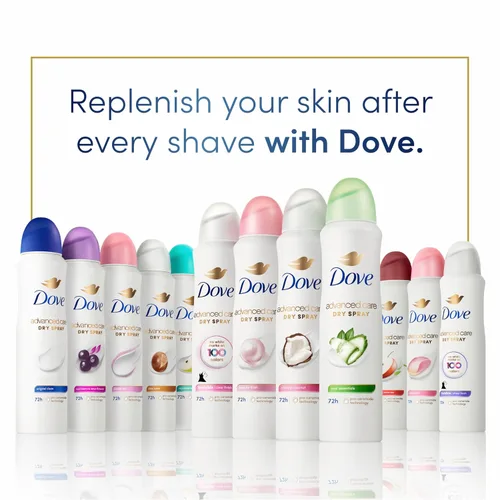 Vista 9 de Dove Advanced Care - Desodorante antitranspirante en polvo, suave, 3.8