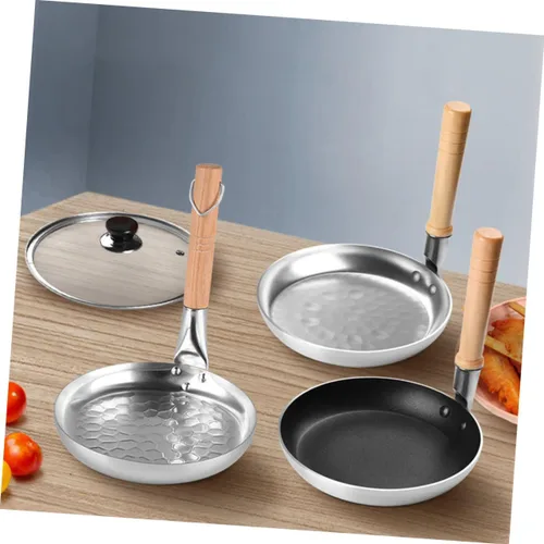Vista 7 de Tazón japonés para padres - Olla especial creativa con mango vertical, sartén Jaese Cuisine huevo huevo pollo 6.7 in versión Deluxe