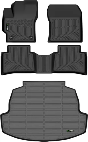 Vista 28 de Alfombrilla de maletero para todo tipo de clima para Mazda CX-30 2020-2025 2026, accesorios de maletero de auto de ajuste personalizado - Negro