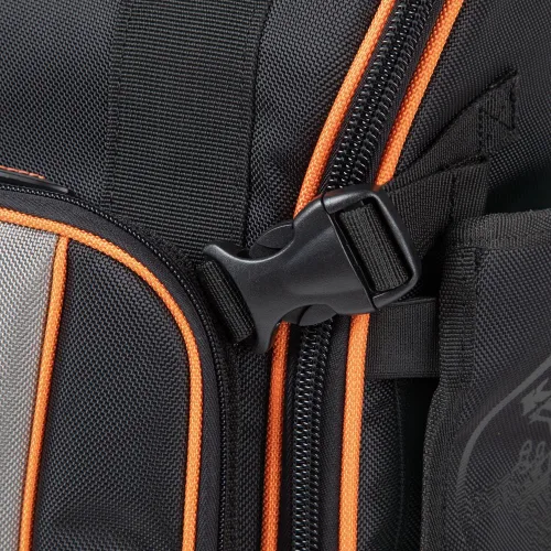 Vista 13 de Klein Tools 55482 Mochila para herramientas, organizador de herramientas resistente Tradesman Pro con 21 bolsillos e interior grande, resistente al