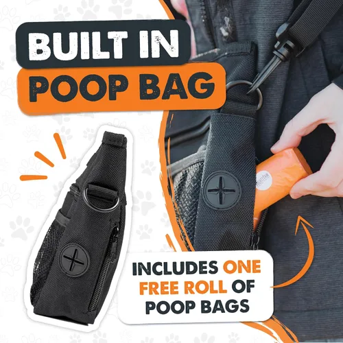 Vista 9 de Bolsa de golosinas para perros Mighty Paw Cierre magnético sin derrame - Bolsas con manos libres para entrenamiento - Bolsas de golosinas