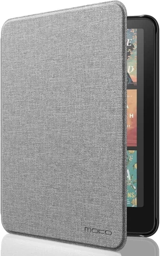 Vista 87 de MoKo Funda para Amazon Kindle Basic de 11ª generación 2024/2022 de 6 Verde medianoche
