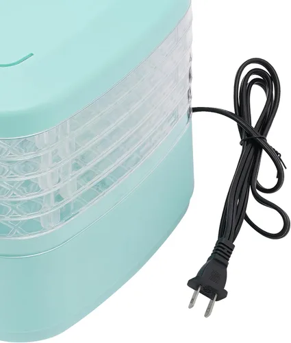 Vista 7 de Máquina secadora de alimentos, deshidratador de alimentos para el hogar, máquina deshidratadora de alimentos de 6 niveles para frutas, verduras