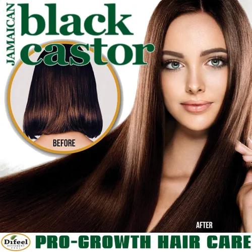 Vista 5 de Difeel Aceite de ricino negro jamaicano superior para el cabello, 7.1 onzas