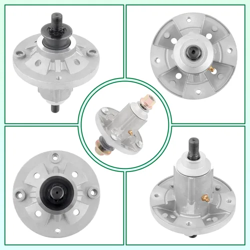 Vista 5 de Conjunto de cortacésped de 2 piezas para John Deere D140, D100-D160 LA100-LA165 X110 X120 y X140 GY20454, GY20867, GY20962 Oregon 82-359 Raisman