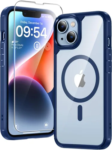 Vista 48 de TAURI Funda para iPhone 17, antiamarilleamiento con protector de pantalla, protección de grado militar, a prueba de golpes, delgada para iPhone 17