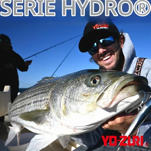 Vista 4 de Yo-Zuri Hydro Minnow - Enchufes flotantes de agua salada de fundición larga, 6" - 6.75
