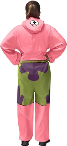 Vista 4 de Rubies Mono clásico de Bob Esponja Patrick Star para adultos unisex