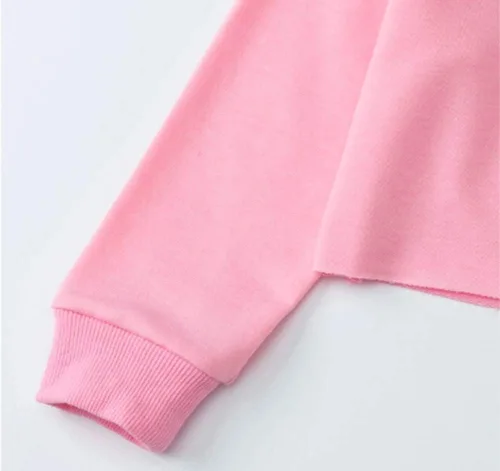 Vista 4 de Camiseta corta para niñas y niños, linda sudadera estética con gráficos de dibujos animados para adolescentes